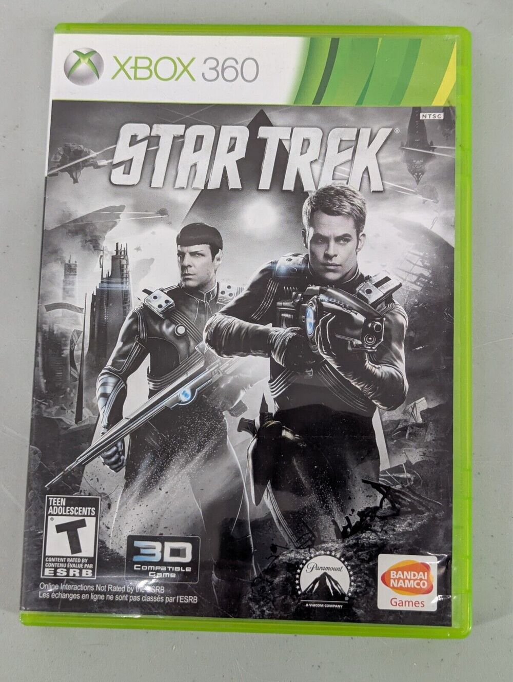 Star Trek Xbox 360 Game Microsoft No Manual Tested Working -022508